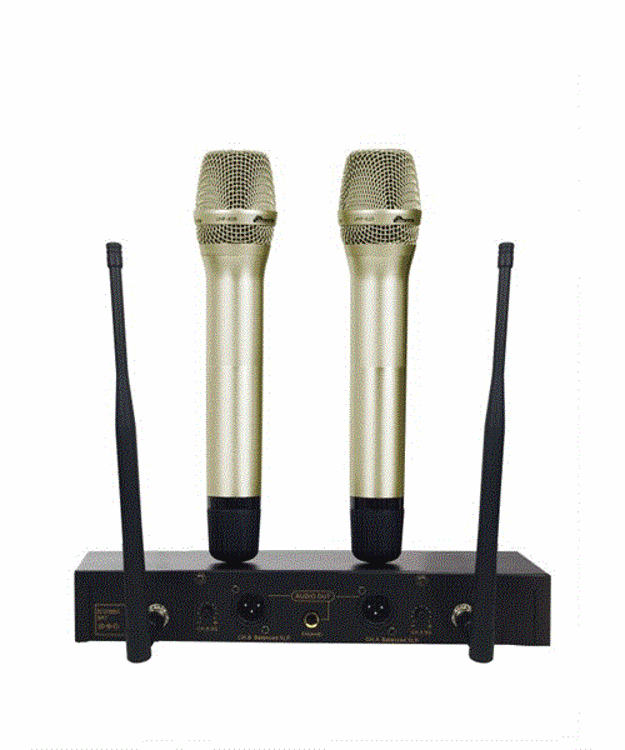 Picture of IDOLmain UHF-628 Dual Karaoke Microphone
