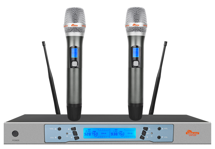 Picture of IDOLpro UHF-320 Dual Professional Superior Sound Wireless Microphone System NEW 2022