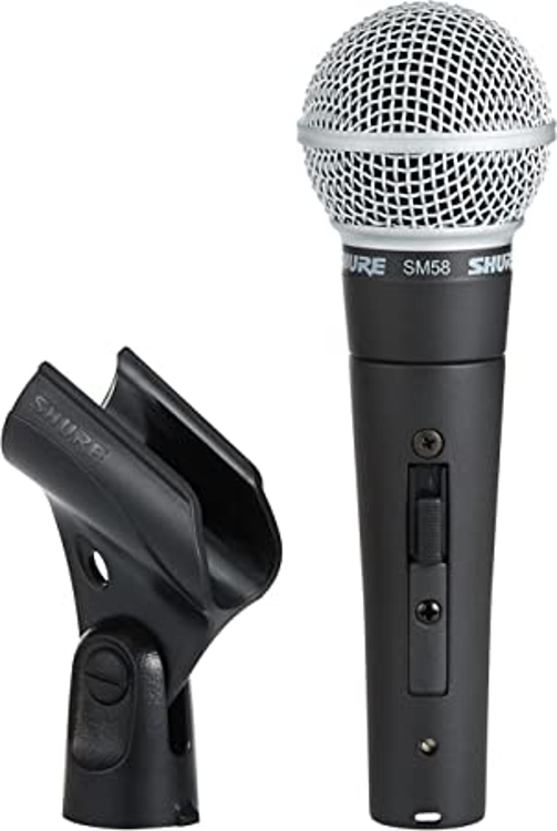 Picture of Shure SM58S Cardioid Dynamic Vocal Microphone with On/Off Switch